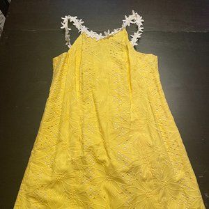 Lilly Pulitzer Yellow Flower dress
